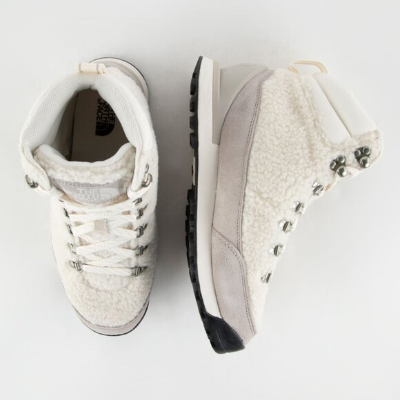 NEW THE NORTH FACE THE NORTH FACE Back To Ber Pile Boots white/silver grey 864tn - Picture 5 of 9